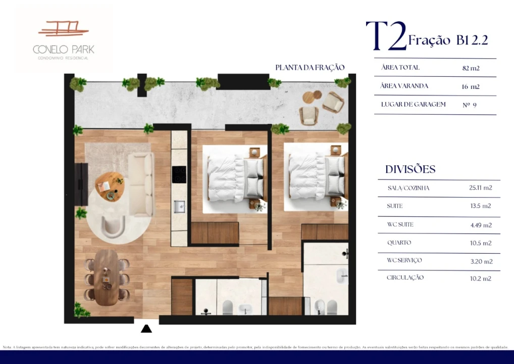 Apartamento T2 para Venda em Paranhos Foto 13