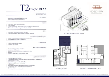 Apartamento T2 para Venda em Paranhos