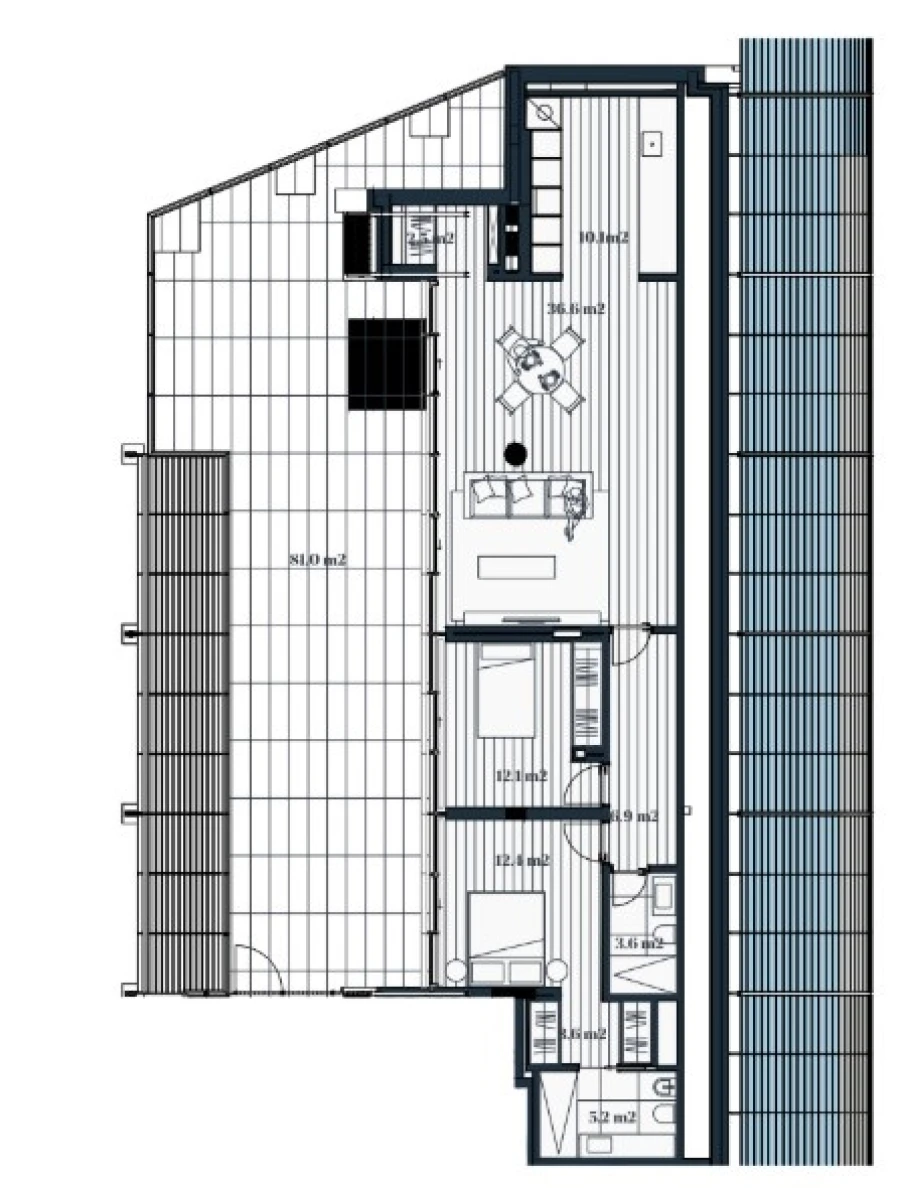 Apartamento T2 para Venda em Marvila Planta 1