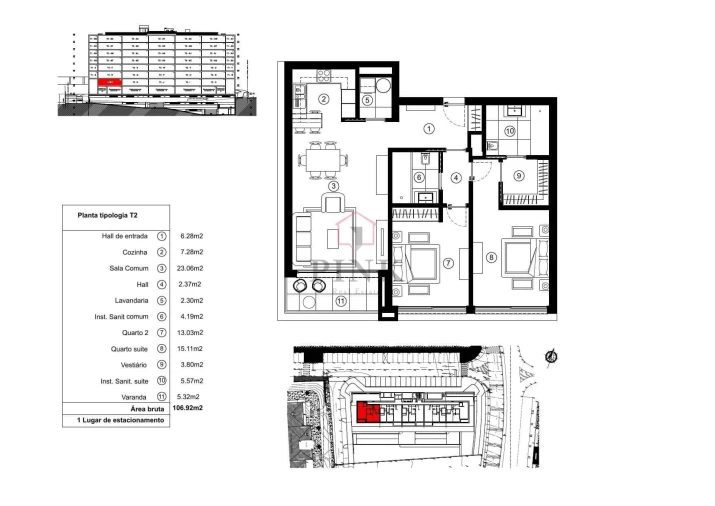 Apartamento T2 para Venda em São Martinho Foto 42