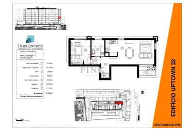 Apartamento T1 para Venda em São Martinho