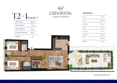 Apartamento T2 para Venda em Cedofeita, Santo Ildefonso, Sé, Miragaia, São Nicolau e Vitória