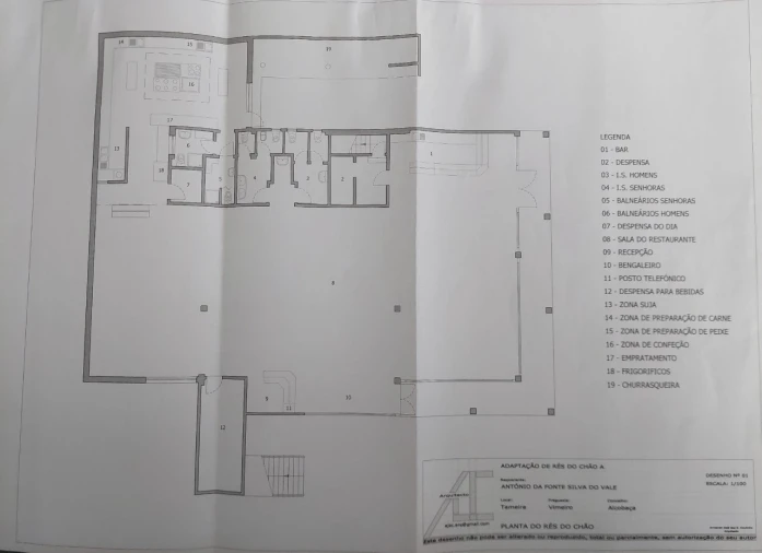 Moradia T5 para Venda em Vimeiro Planta 1