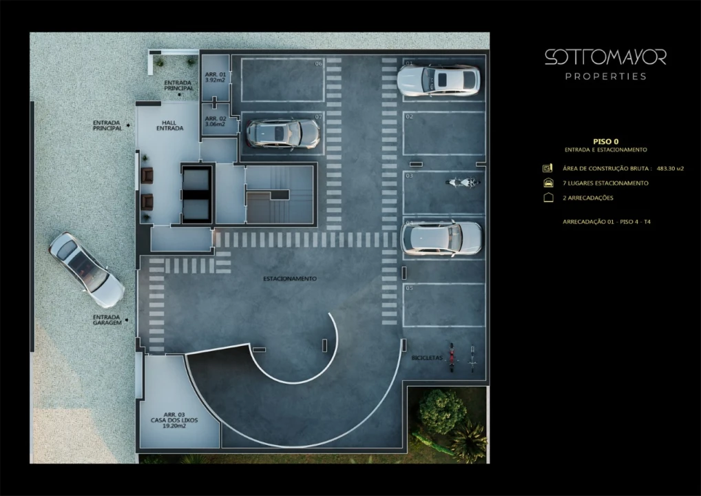 Apartamento T1 para Venda em Campolide Planta 4