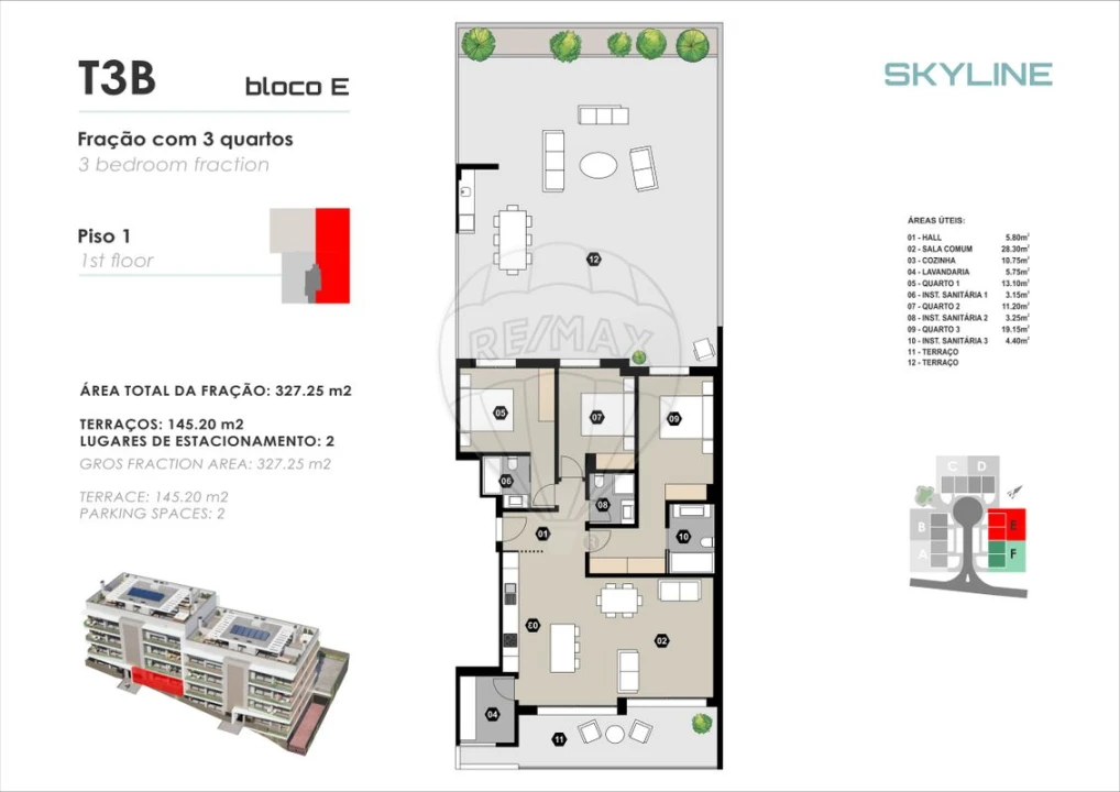 Apartamento T3 para Venda em Ramada e Caneças Foto 12