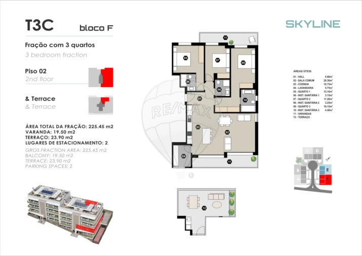 Apartamento T3 para Venda em Ramada e Caneças Foto 13