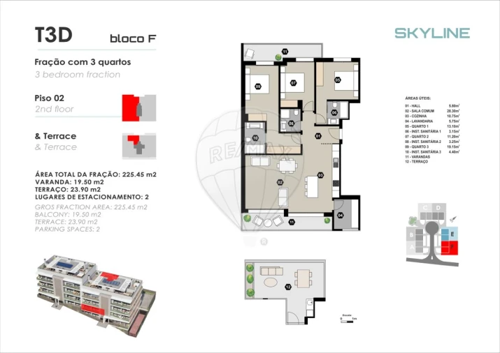 Apartamento T3 para Venda em Ramada e Caneças Foto 13