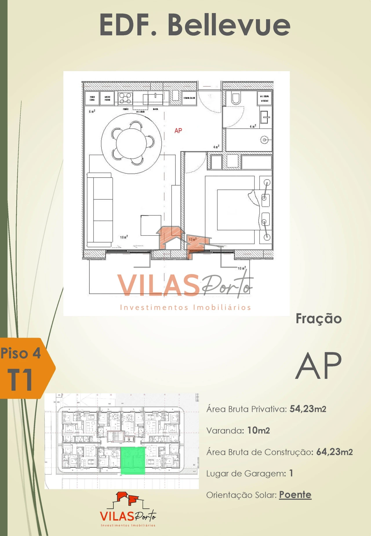 Apartamento T1 para Venda em Meixomil Foto 17