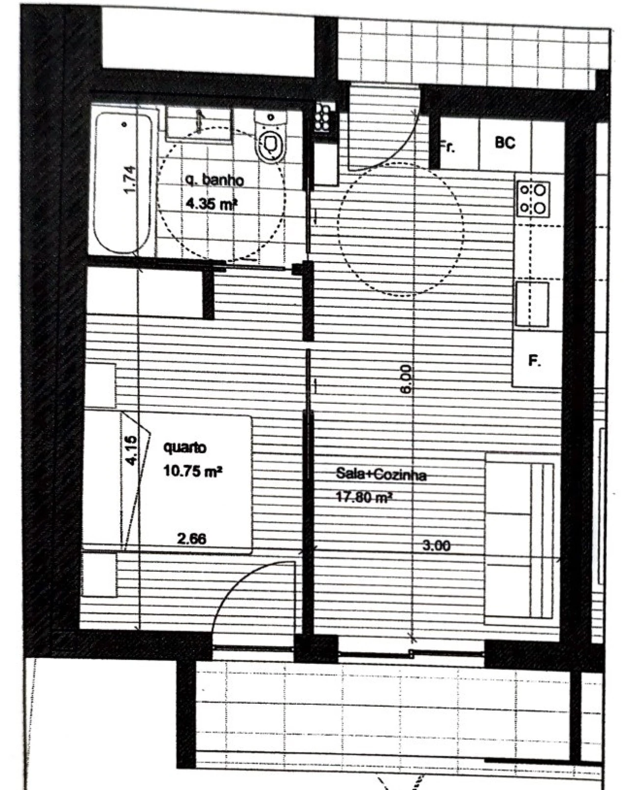 Apartamento T1 para Venda em Mafamude e Vilar do Paraíso Foto 11