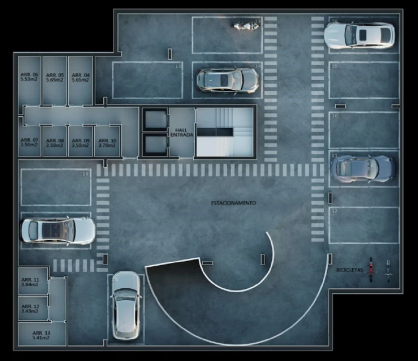Apartamento T2 para Venda em Campolide Planta 3