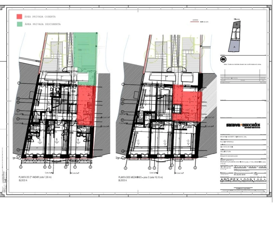 Apartamento T1 para Venda em Santa Marinha e São Pedro da Afurada Planta 2