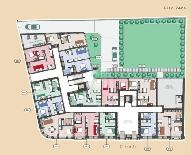 Apartamento para Venda em Paranhos Planta 1