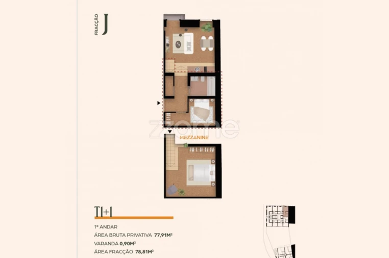 Apartamento T2 para Venda em Paranhos Foto 14