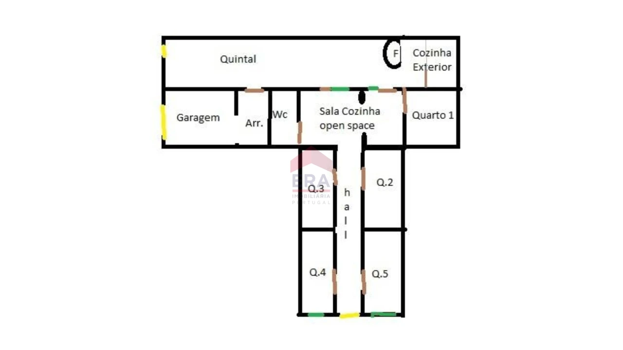 Moradia T5 para Venda em Alcaria Ruiva Foto 27