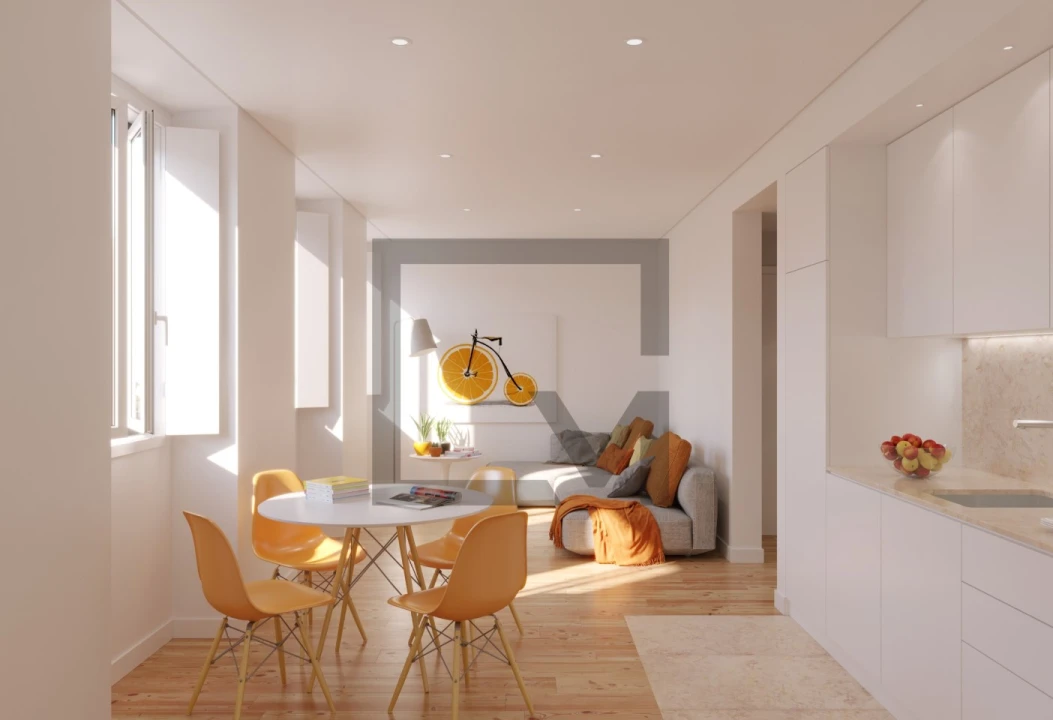 Apartamento T1 para Venda em Campo de Ourique Foto 2