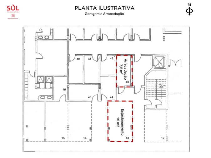 Apartamento T1 para Venda em Quarteira Planta 2
