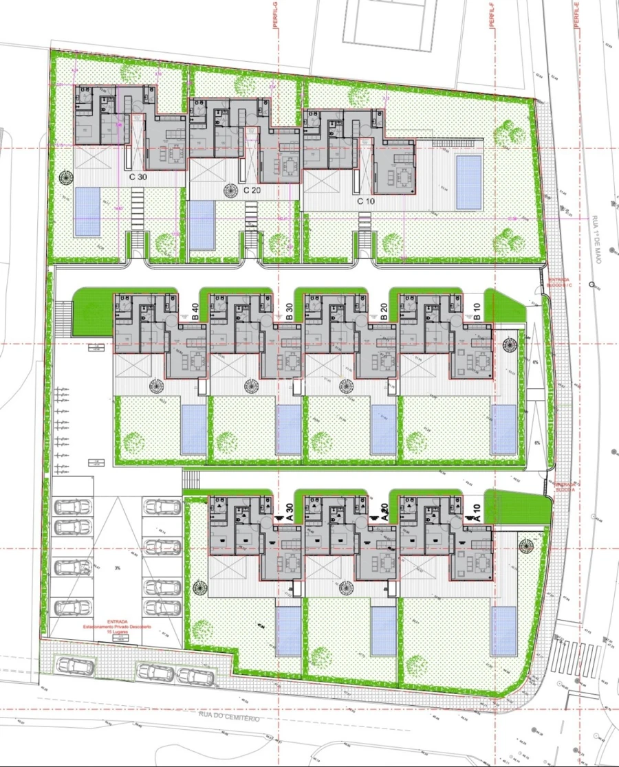 Moradia T2 para Venda em Lagos (São Sebastião e Santa Maria) Planta 1