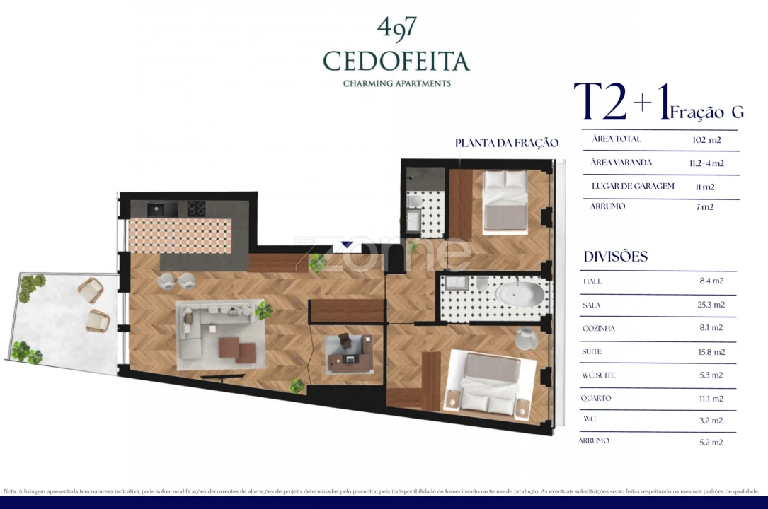 Apartamento T3 para Venda em Cedofeita, Santo Ildefonso, Sé, Miragaia, São Nicolau e Vitória Foto 3