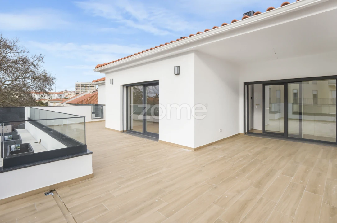 Apartamento T3 para Venda em Carcavelos e Parede Foto 5