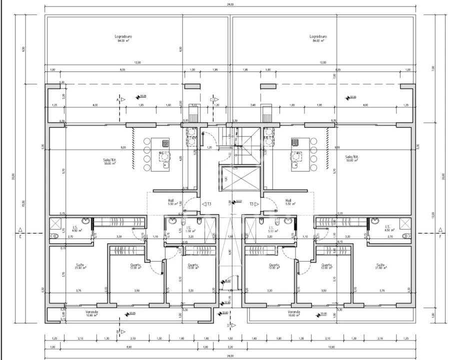 Apartamento T3 para Venda em Gambia-Pontes-Alto da Guerra Foto 26