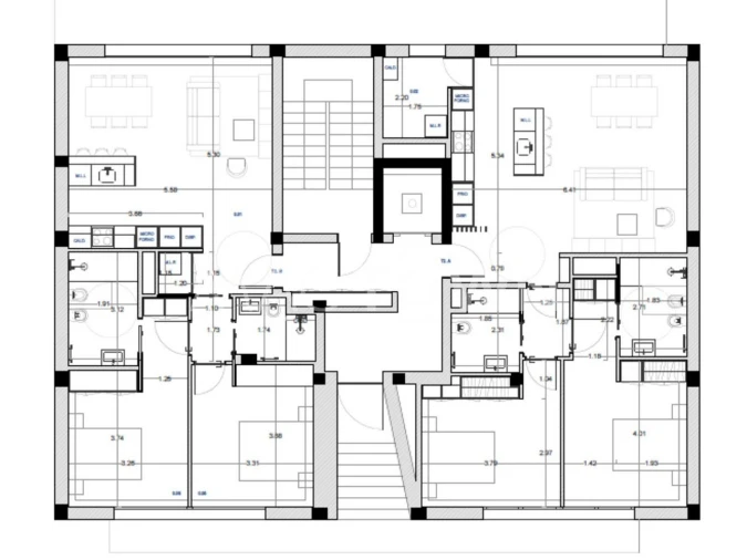 Apartamento T2 para Venda em Montijo e Afonsoeiro Planta 1