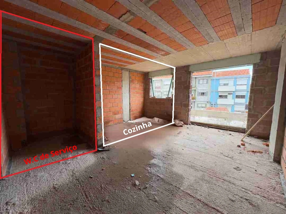 Apartamento T2 para Venda em Mafamude e Vilar do Paraíso Foto 4