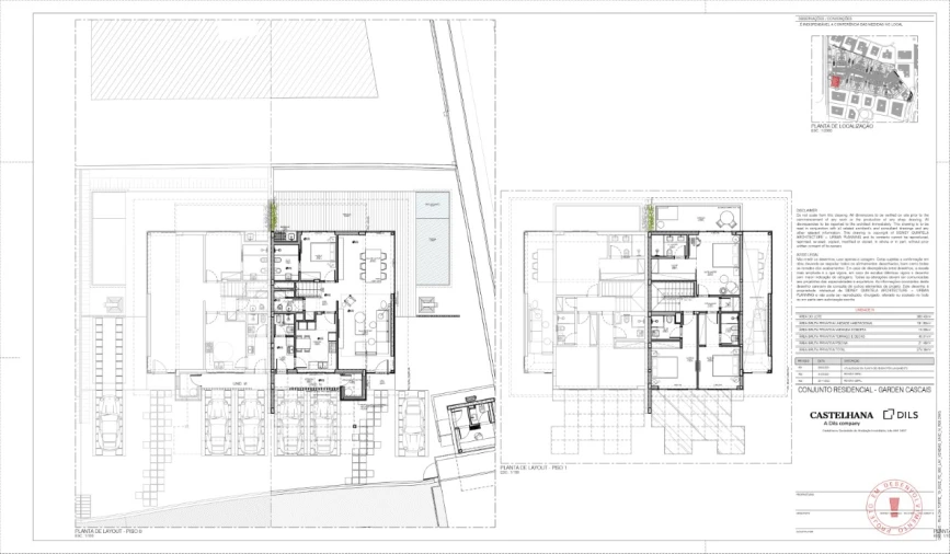 Moradia T4 para Venda em Cascais e Estoril Planta 1