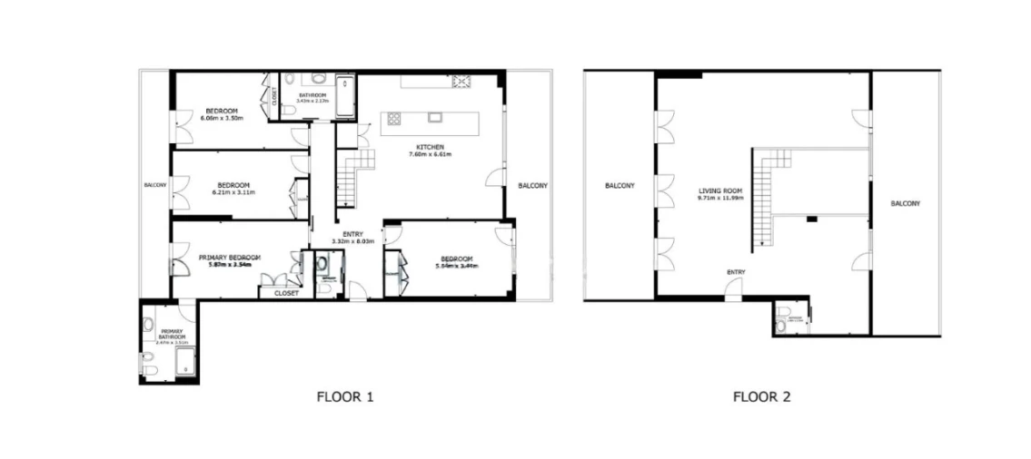 Apartamento T4 para Venda em Montijo e Afonsoeiro Planta 1