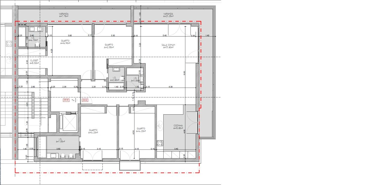 Apartamento T4 para Venda em Cascais e Estoril Foto 18