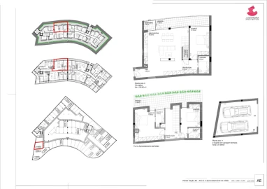 Apartamento T3 para Venda em Aradas