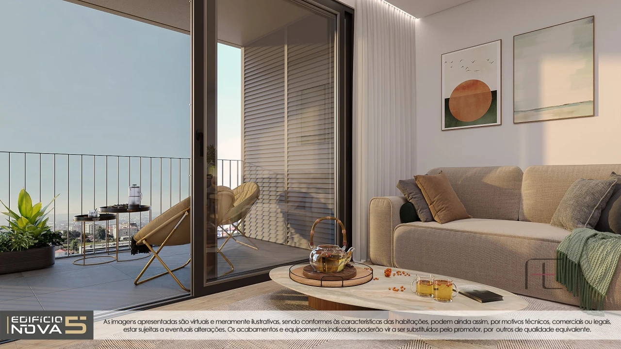 Apartamento T1 para Venda em São João da Madeira Foto 4