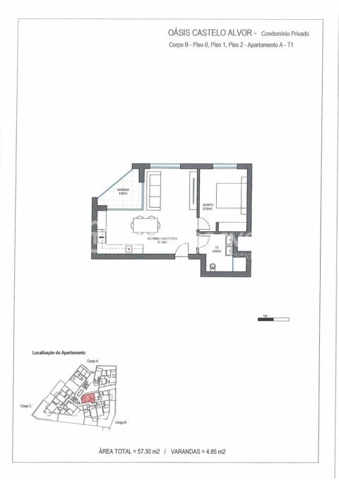 Apartamento T3 para Venda em Alvor