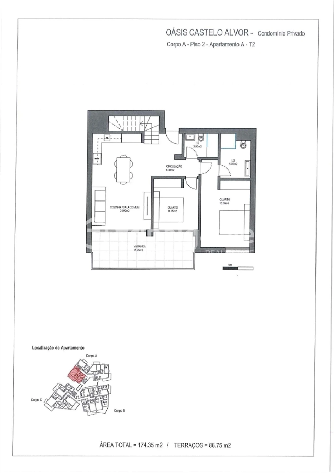 Apartamento T2 para Venda em Alvor Foto 9