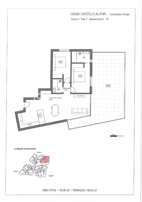 Apartamento T2 para Venda em Alvor