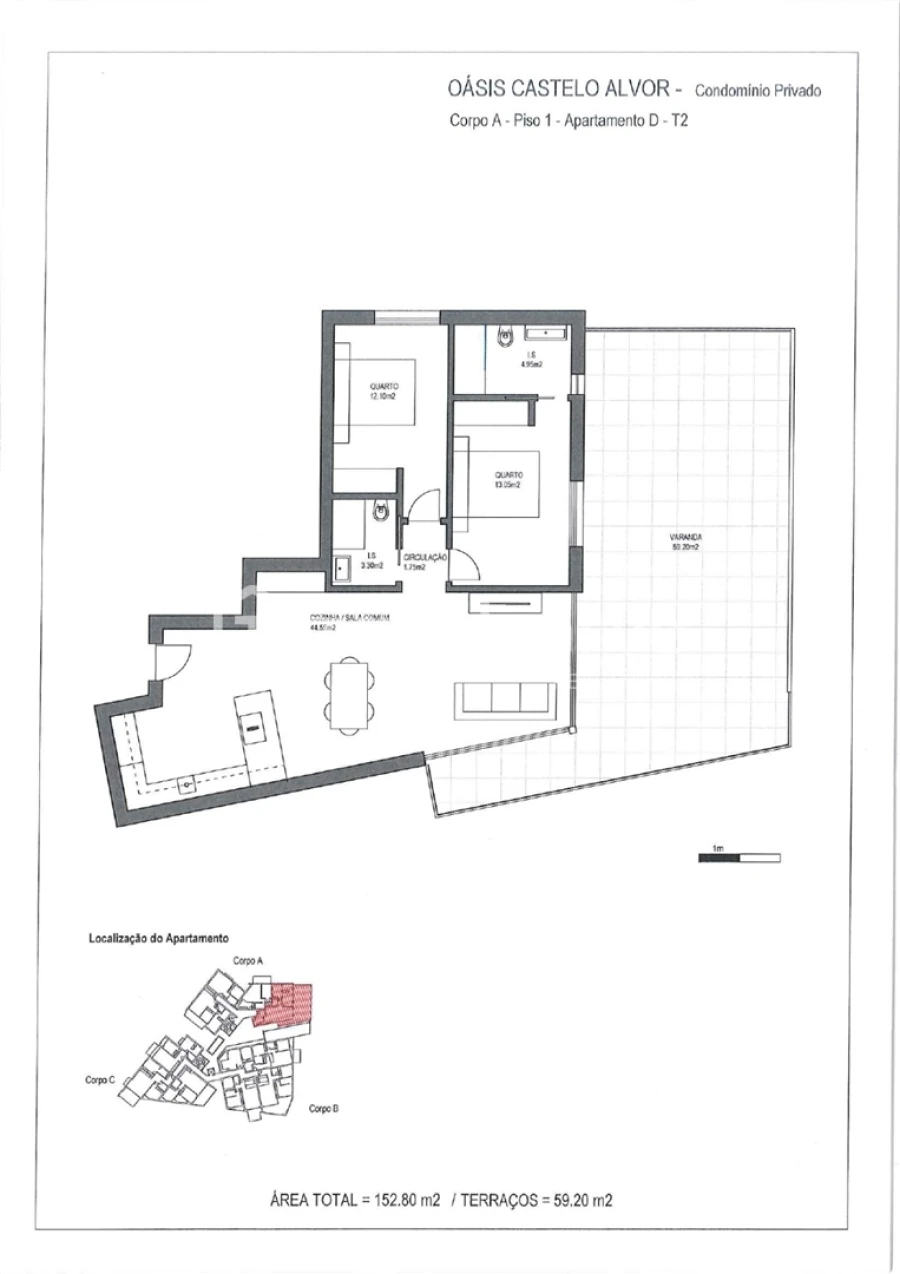 Apartamento T2 para Venda em Alvor Foto 8