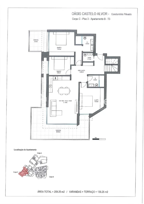 Apartamento T3 para Venda em Alvor