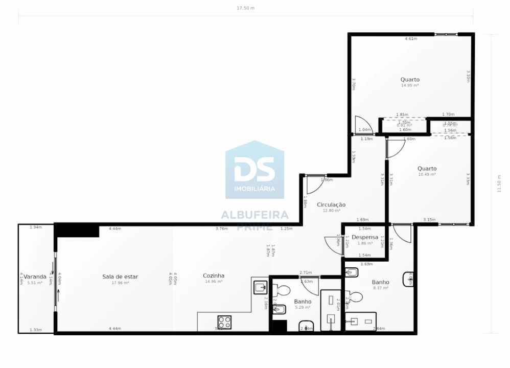 Apartamento T2 para Venda em Quarteira Foto 34