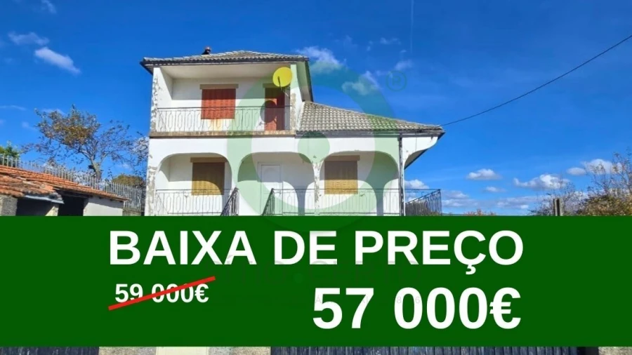 Moradia T3 para Venda em Moimenta e Montouto