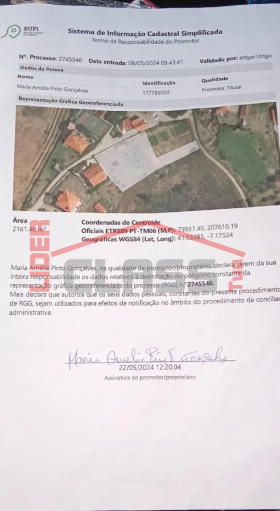 Terreno Agricola ou Rústico para Venda em Carvalhais Foto 2