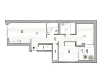 Apartamento T2 para Venda em Glória e Vera Cruz