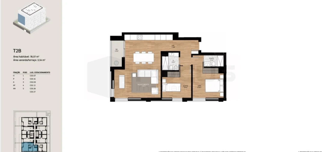 Apartamento T2 para Venda em Glória e Vera Cruz Foto 8
