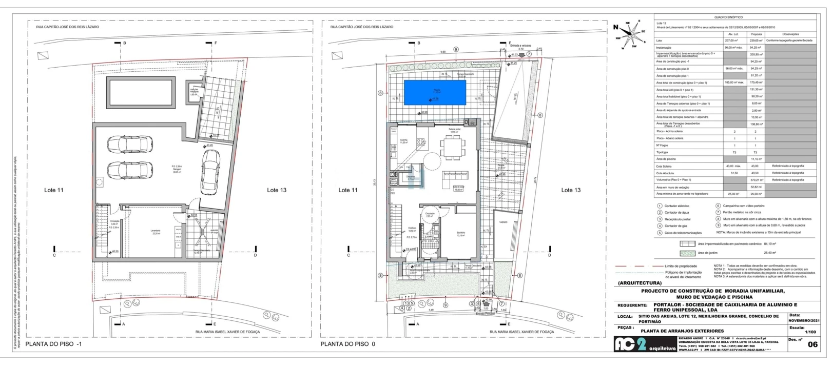 Moradia T3 para Venda em Mexilhoeira Grande Planta 2