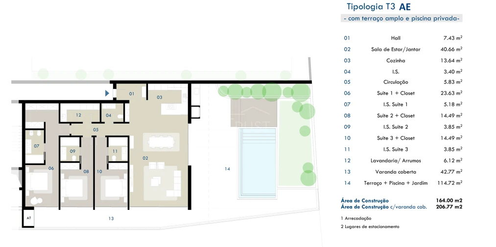 Apartamento T3 para Venda em Camara de Lobos Foto 2