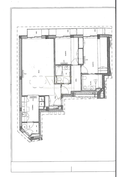 Apartamento T2 para Venda em Santo António