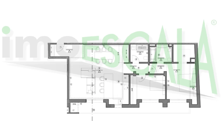 Apartamento T2 para Venda em Almeirim Foto 20