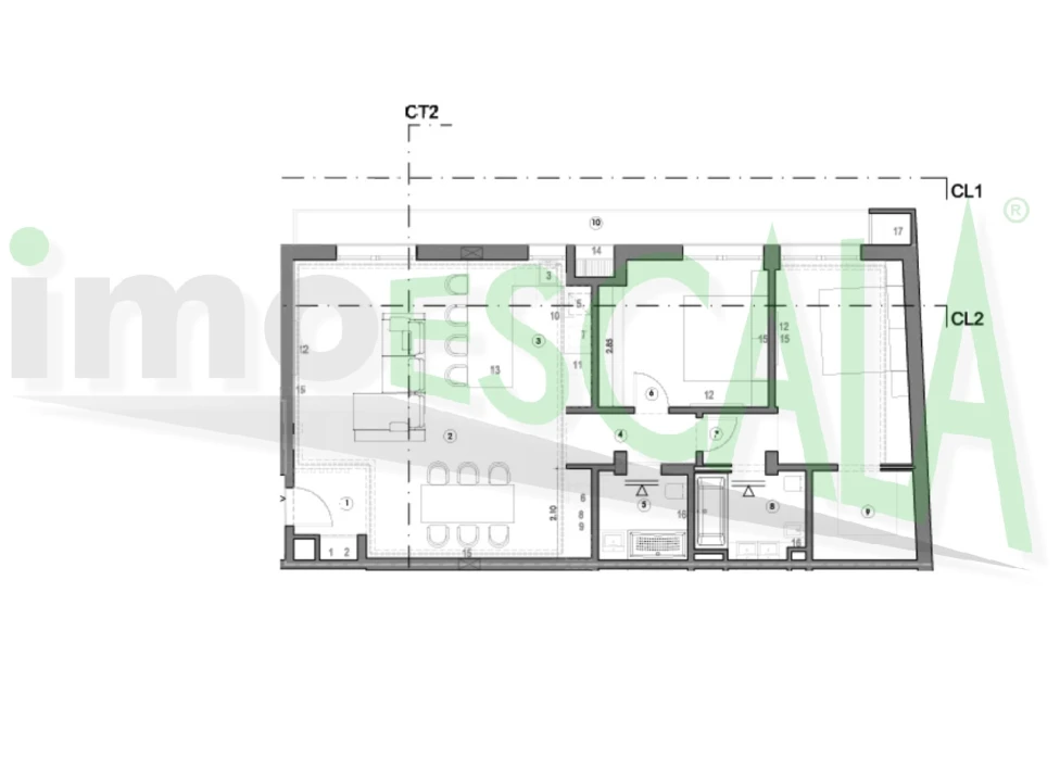 Apartamento T2 para Venda em Almeirim Foto 19