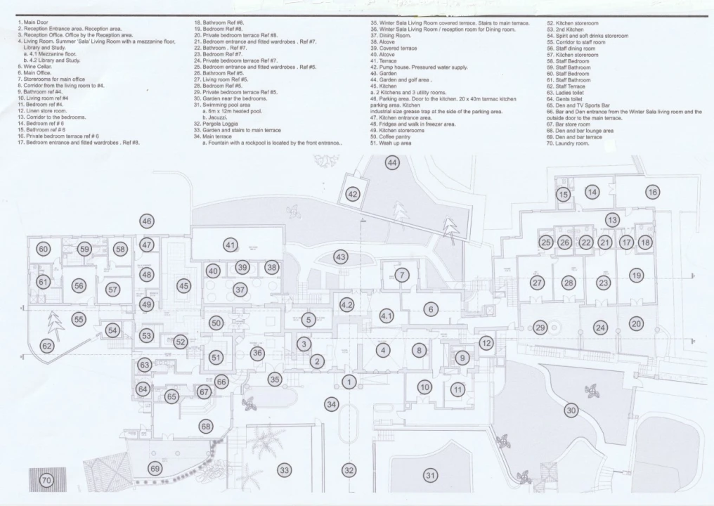 Moradia T12 para Venda em Conceição e Estoi Planta 3