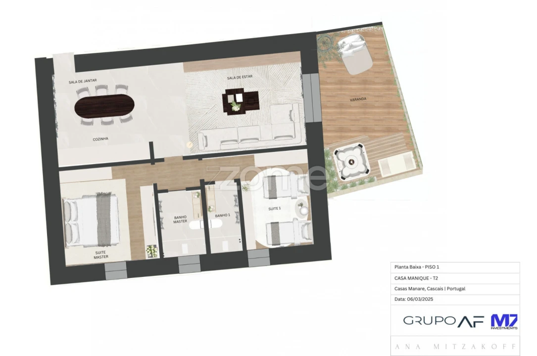 Apartamento T2 para Venda em Alcabideche Foto 2