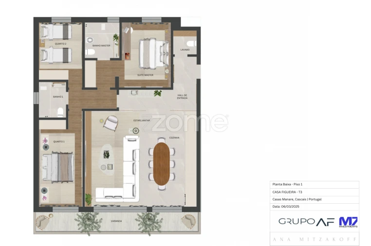 Apartamento T3 para Venda em Alcabideche Foto 15