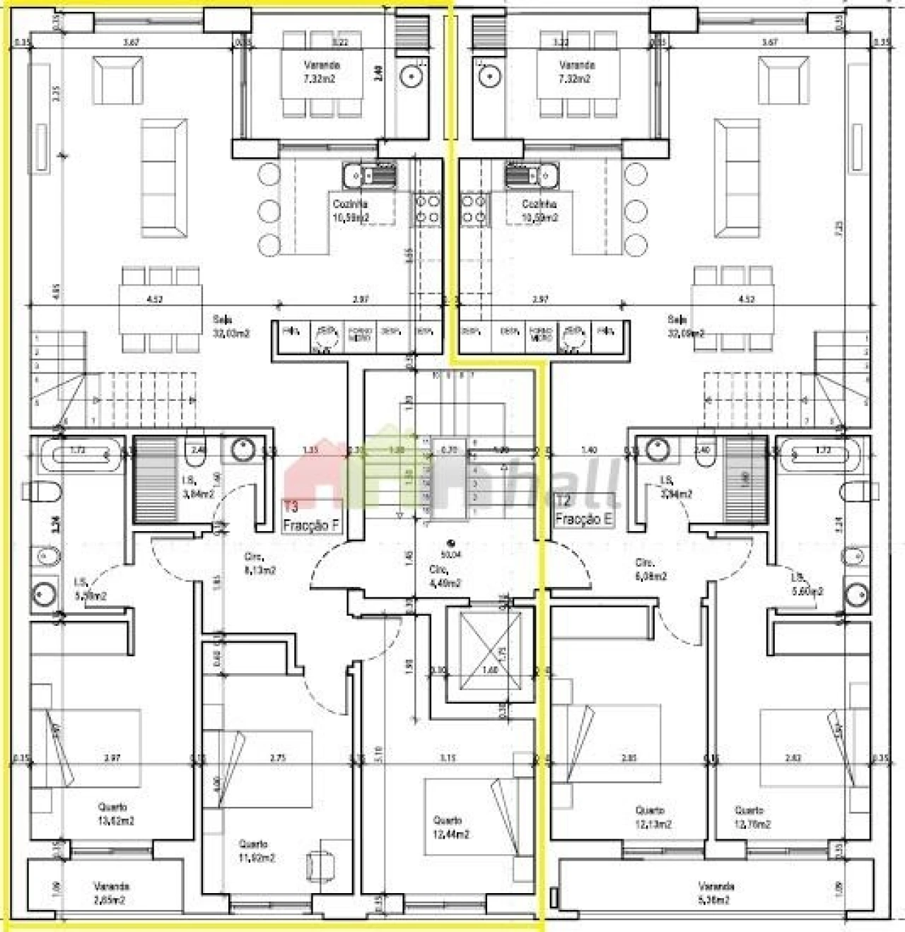Apartamento T3 para Venda em Corroios Foto 15